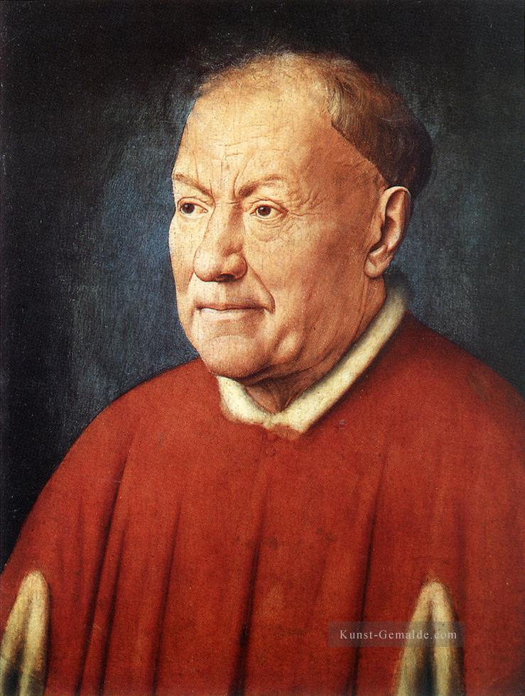 Porträt von Kardinal Niccolo Albergati Renaissance Jan van Eyck Ölgemälde